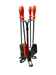 Sada krbového náradia so stojanom