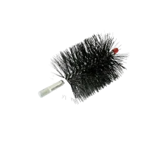 Komínová kefa, rúrková – guľatá, drôt 0,4 mm, M12