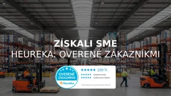 ZÍSKALI SME HEUREKA – OVERENÉ ZÁKAZNÍKMI