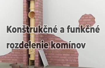 Komíny – konštrukčné a funkčné rozdelenie komínov podľa ČSN 73 4201:2016